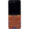 Arizona Flag Dark Wood Galaxy Z Flip5 5G Skin