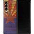Arizona Flag Dark Wood Galaxy Z Fold3 5G Skin