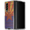 Arizona Flag Dark Wood Galaxy Z Fold4 5G Clear Case