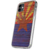 Arizona Flag Dark Wood iPhone 11 Clear Case