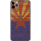 Arizona Flag Dark Wood iPhone 11 Pro Max Skin