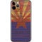Arizona Flag Dark Wood iPhone 11 Pro Skin