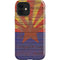 Arizona Flag Dark Wood iPhone 12 Impact Case