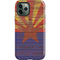 Arizona Flag Dark Wood iPhone 12 Pro Impact Case