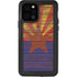 Arizona Flag Dark Wood iPhone 12 Pro Waterproof Case