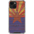 Arizona Flag Dark Wood iPhone 14 Clear Case
