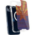 Arizona Flag Dark Wood iPhone 14 Plus MagSafe Case
