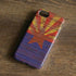 Arizona Flag Dark Wood iPhone 8 Pro Case