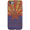 Arizona Flag Dark Wood iPhone SE (2nd & 3rd Gen) Pro Case