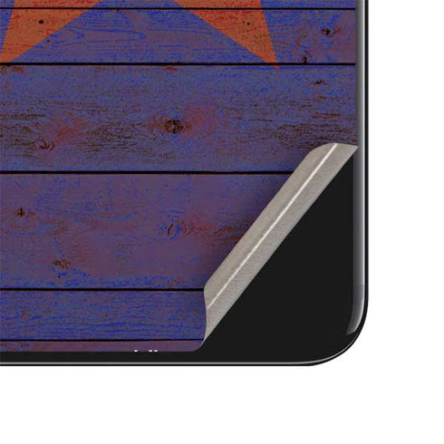 Arizona Flag Dark Wood iPhone SE (2nd & 3rd Gen) Skin