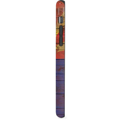 Arizona Flag Dark Wood iPhone X Pro Case