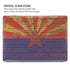 Arizona Flag Dark Wood MacBook Air 13in M1 (2021) Case plus Skin