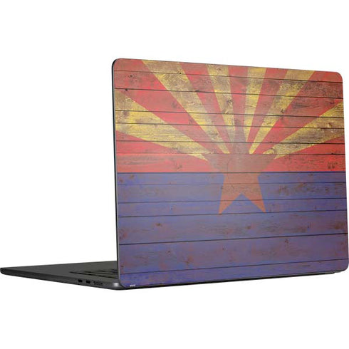 Arizona Flag Dark Wood MacBook Air 15 in (2023) Skin