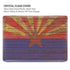 Arizona Flag Dark Wood MacBook Pro 16in (2021-25) Case plus Skin