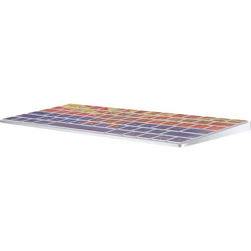 Arizona Flag Dark Wood Magic Keyboard Skin