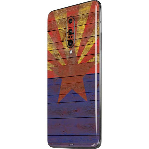 Arizona Flag Dark Wood OnePlus 7 Pro Skin