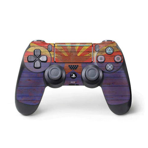 Arizona Flag Dark Wood PS4 Pro/Slim Controller Skin