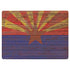 Arizona Flag Dark Wood Surface Laptop 3 13.5in Skin