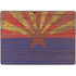 Arizona Flag Dark Wood Surface Pro 8 Skin