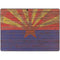 Arizona Flag Dark Wood Surface Pro 9 Skin