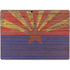 Arizona Flag Dark Wood Surface Pro 9 Skin