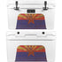 Arizona Flag Dark Wood YETI Tundra 45 Hard Cooler Skin