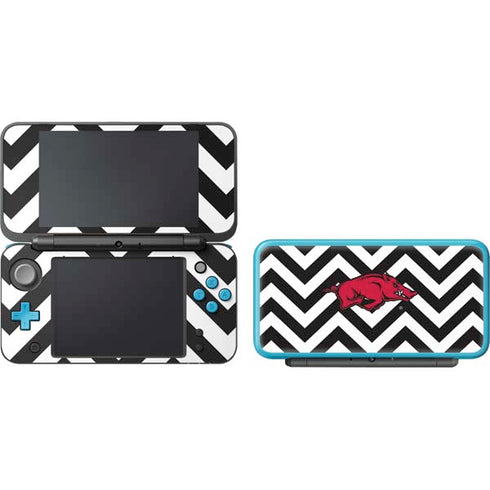University of Arkansas-Fayetteville Chevron Print Nintendo 2DS XL (2017) Skin
