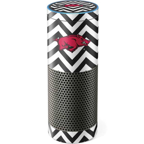 University of Arkansas-Fayetteville Chevron Print Amazon Echo Skin