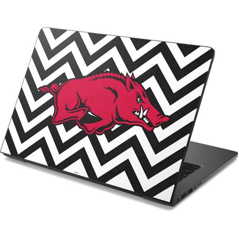 University of Arkansas-Fayetteville Chevron Print Dell Chromebook Skin