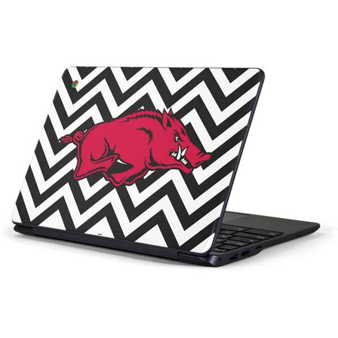 University of Arkansas-Fayetteville Chevron Print Samsung Chromebook Skin