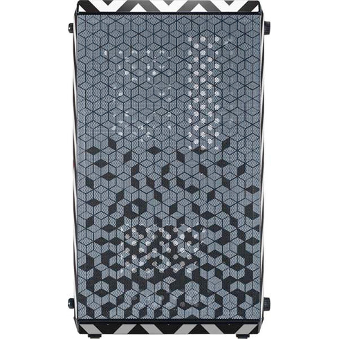 University of Arkansas-Fayetteville Chevron Print Cooler Master MasterBox Q300L Mini Tower Skin