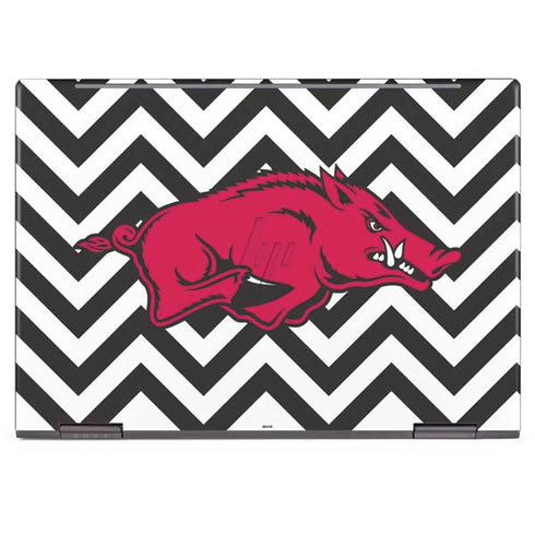 University of Arkansas-Fayetteville Chevron Print HP Envy Skin