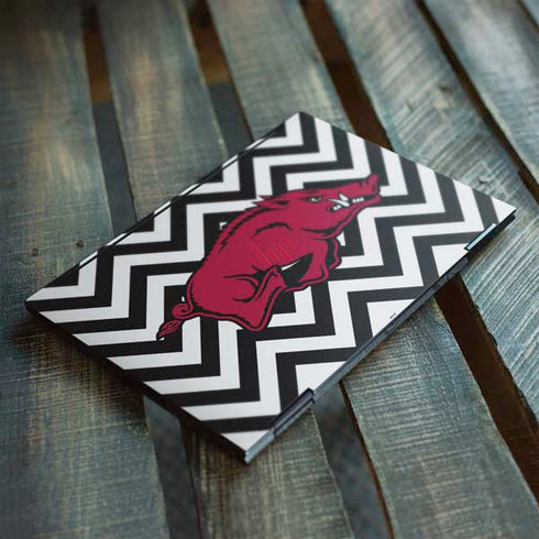 University of Arkansas-Fayetteville Chevron Print HP Envy Skin