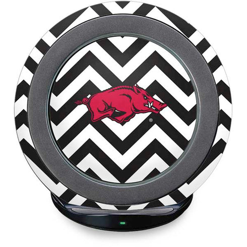 University of Arkansas-Fayetteville Chevron Print Fast Charge Wireless Charging Stand Skin