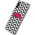 University of Arkansas-Fayetteville Chevron Print Galaxy A10e Clear Case