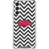 University of Arkansas-Fayetteville Chevron Print Galaxy A14 5G Clear Case