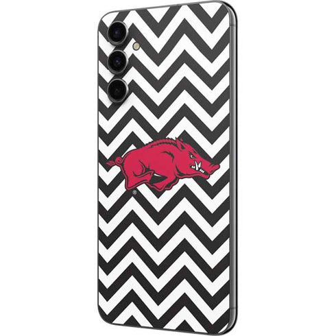 University of Arkansas-Fayetteville Chevron Print Galaxy A14 5G Skin