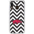 University of Arkansas-Fayetteville Chevron Print Galaxy A20 Clear Case