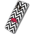 University of Arkansas-Fayetteville Chevron Print Galaxy A20 Clear Case