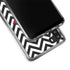 University of Arkansas-Fayetteville Chevron Print Galaxy A21 Clear Case
