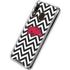 University of Arkansas-Fayetteville Chevron Print Galaxy A30 Clear Case