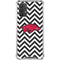 University of Arkansas-Fayetteville Chevron Print Galaxy A32 5G Clear Case