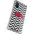 University of Arkansas-Fayetteville Chevron Print Galaxy A51 5G Clear Case