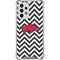 University of Arkansas-Fayetteville Chevron Print Galaxy A53 5G Clear Case