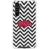 University of Arkansas-Fayetteville Chevron Print Galaxy A54 5G Clear Case