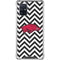 University of Arkansas-Fayetteville Chevron Print Galaxy A71 5G Clear Case