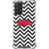 University of Arkansas-Fayetteville Chevron Print Galaxy A72 5G Clear Case