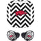 University of Arkansas-Fayetteville Chevron Print Galaxy Buds Pro Skin