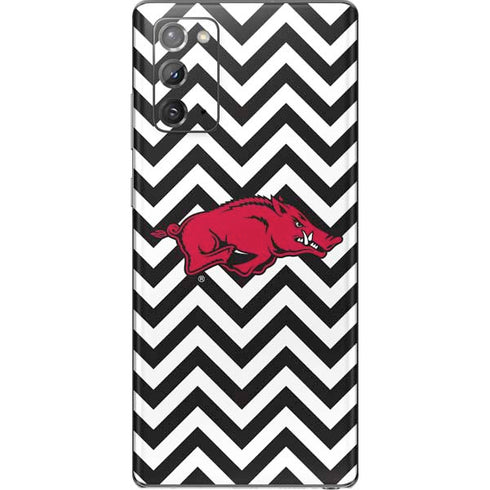 University of Arkansas-Fayetteville Chevron Print Galaxy Note20 5G Skin
