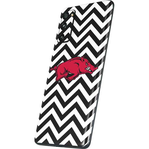 University of Arkansas-Fayetteville Chevron Print Galaxy S20 Fan Edition Skin